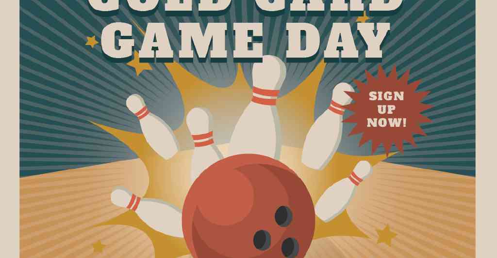 Dear Gold Card Holders,
TIME TO GET YOUR GAME ON! Join us for a fun filled game day complete with …